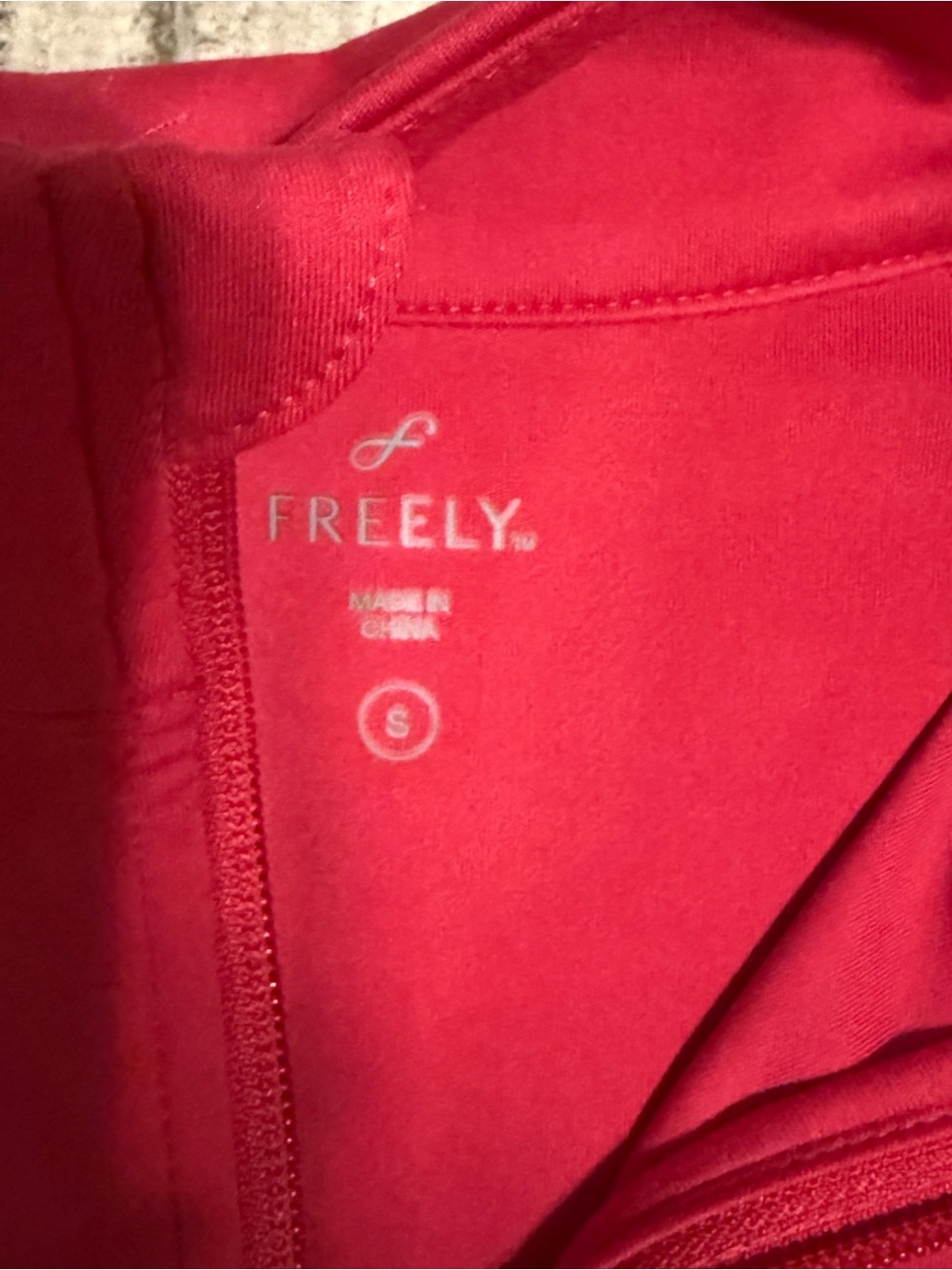 Freely Performance Utility Jacket in Raspberry - Picture 2 of 3